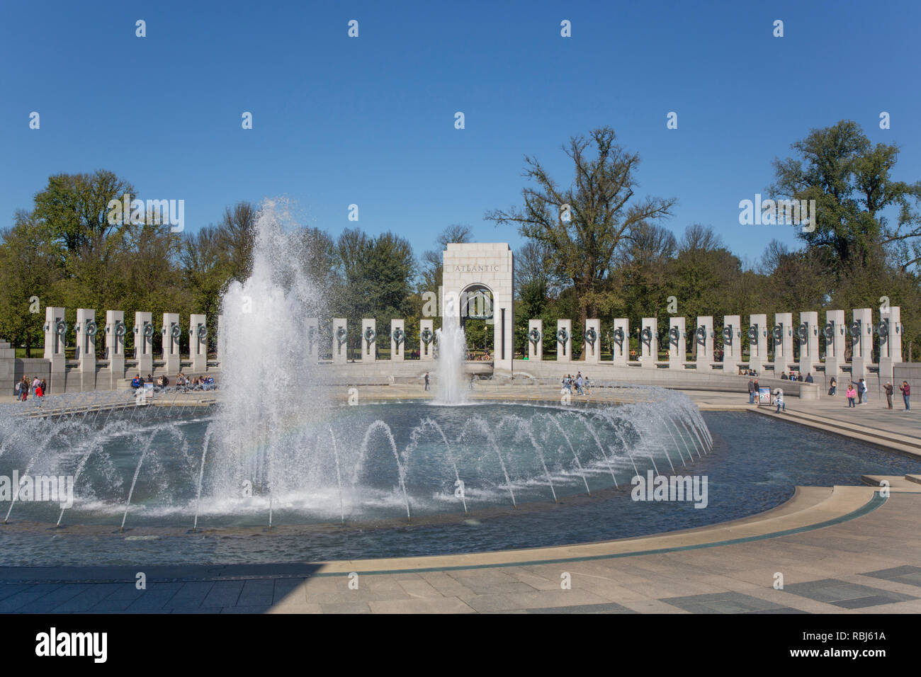 World War II Memorial, Washington D.C., USA Stock Photo - Alamy
