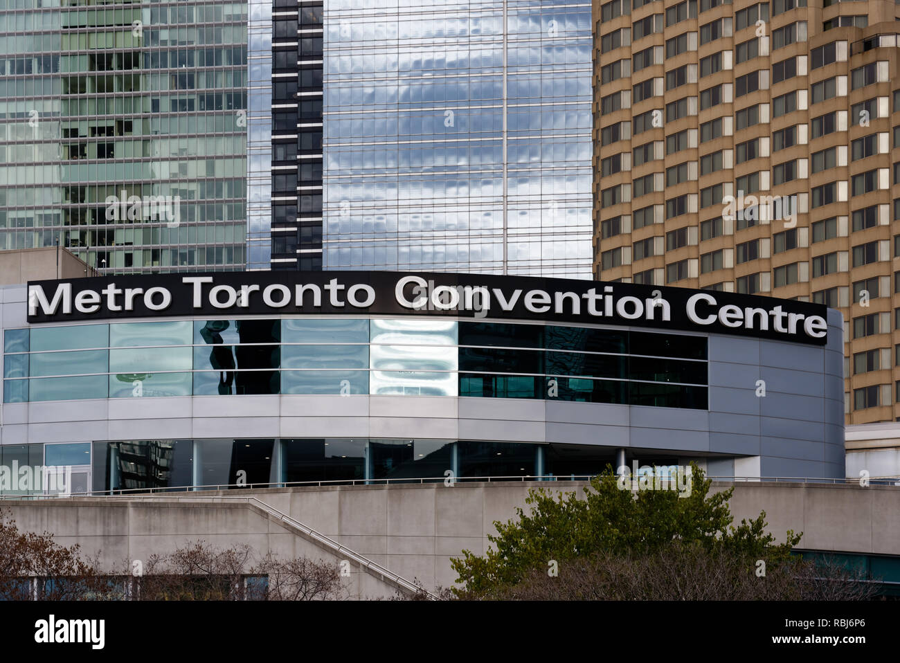 The Metro Toronto Convention Centre, Toronto, Canada Stock Photo