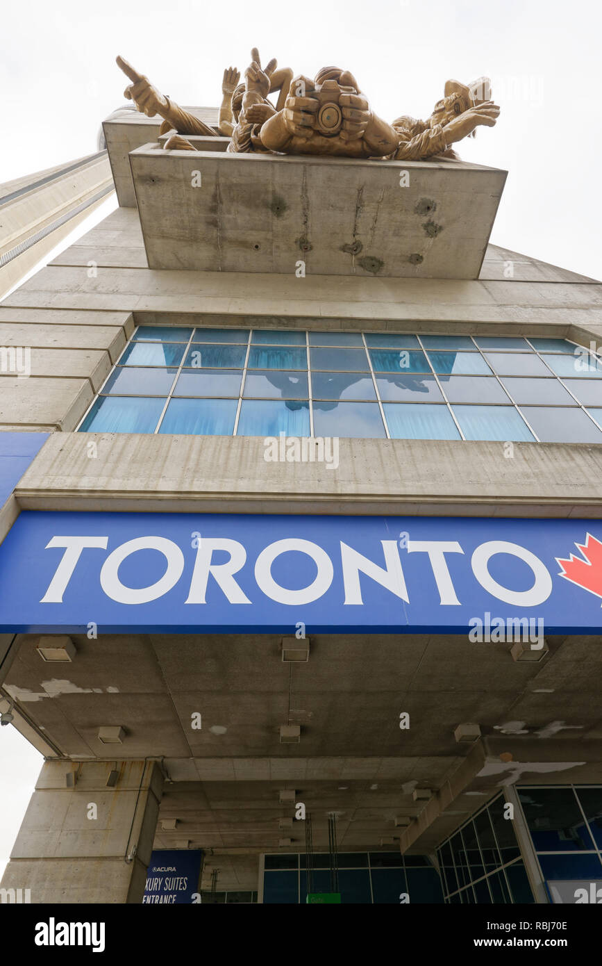 Entrance to the Rogers Centre, stadium of the Blue Jays baseball team,  Toronto Stock Photo - Alamy