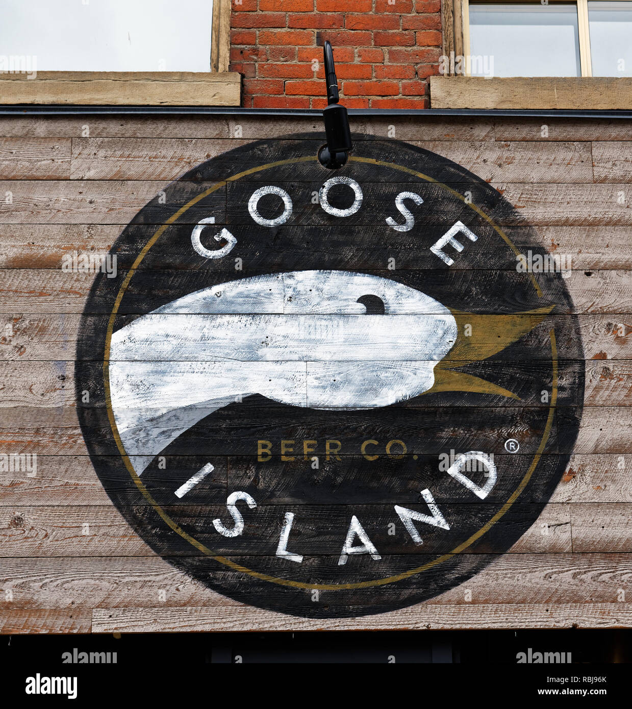 The Goose Island Brewhouse in Toronto, Canada Stock Photo