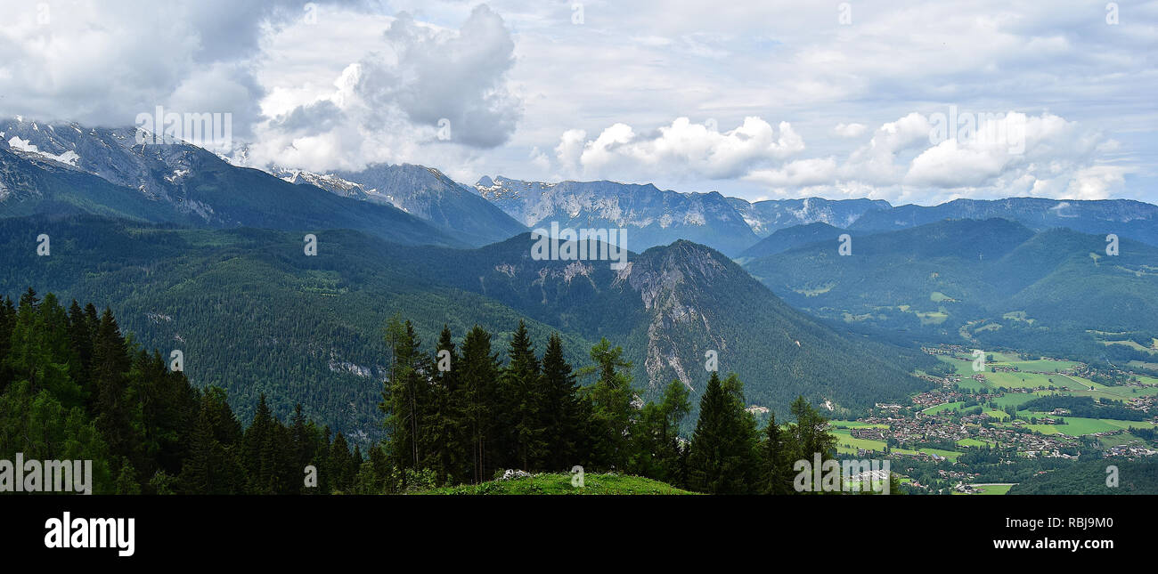 Jenner summit, Berchtesgaden, Bavaria, Germany, 020617 Stock Photo - Alamy