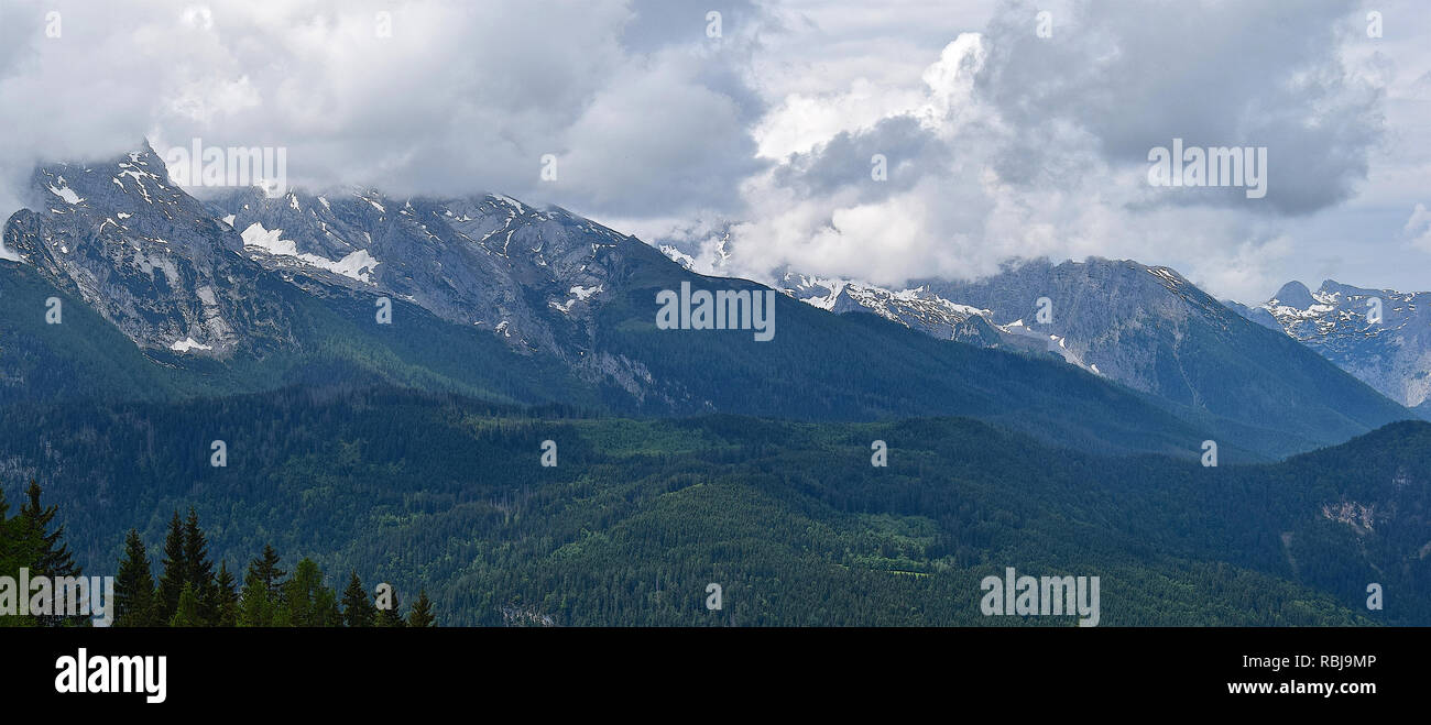 Jenner summit, Berchtesgaden, Bavaria, Germany, 020617 Stock Photo - Alamy