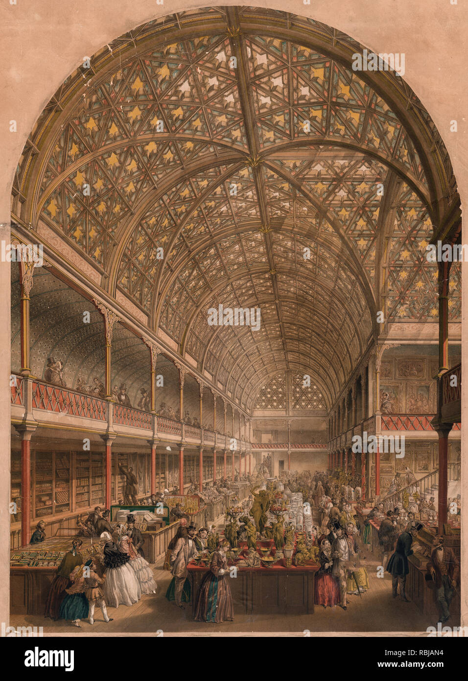 Drawing Crystal Palace High Resolution Stock Photography And Images Alamy