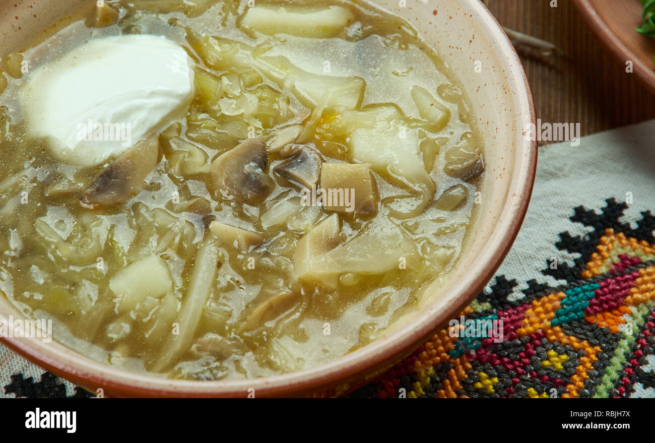 Kapusniak, Cabbage soup , Ukrainian cuisine, Traditional assorted