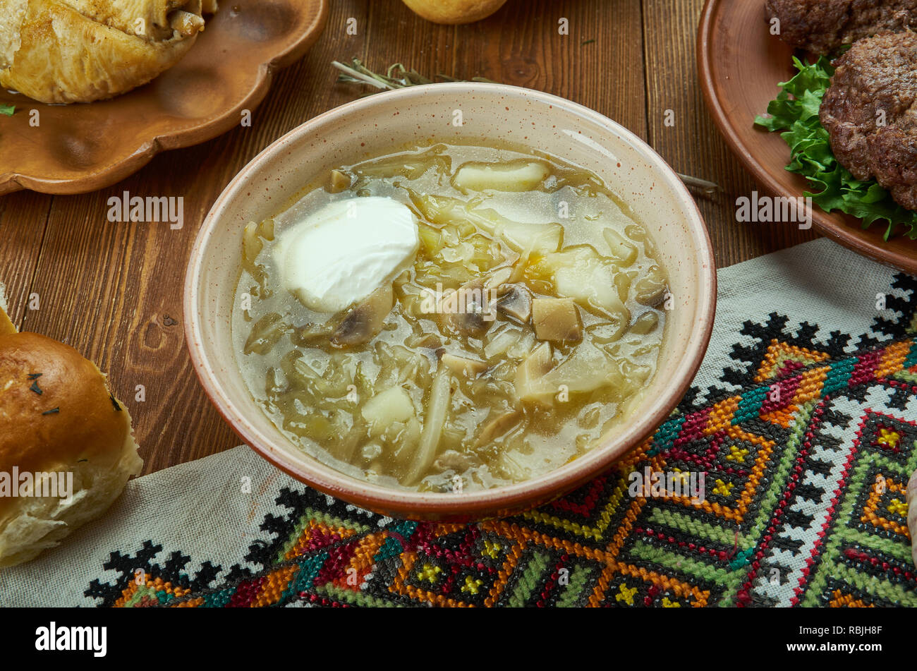 Kapusniak, Cabbage soup , Ukrainian cuisine, Traditional assorted