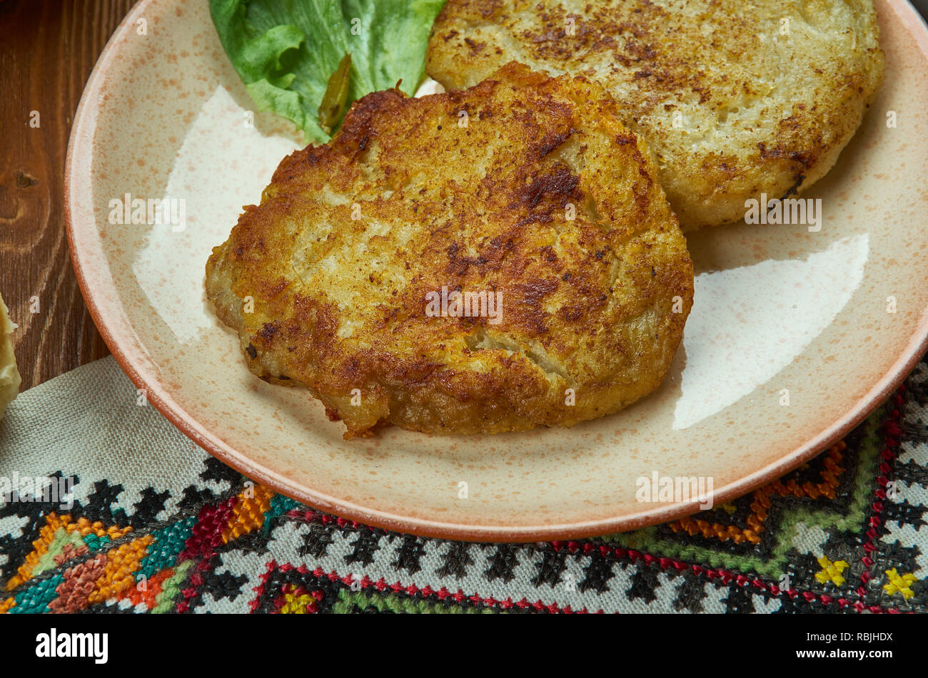 Deruny, Potato pancakes, Ukrainian cuisine, Traditional assorted dishes