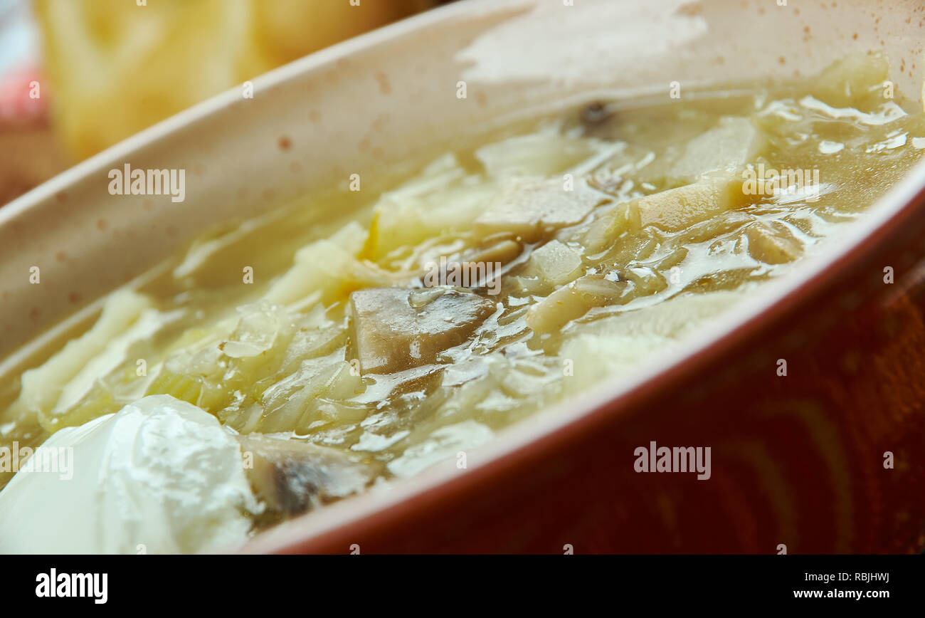 Kapusniak, Cabbage soup , Ukrainian cuisine, Traditional assorted