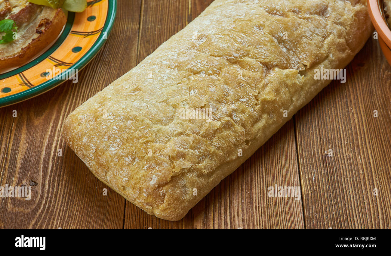 Franskbrod, DanishFrench White bread , Danish homemade cuisine