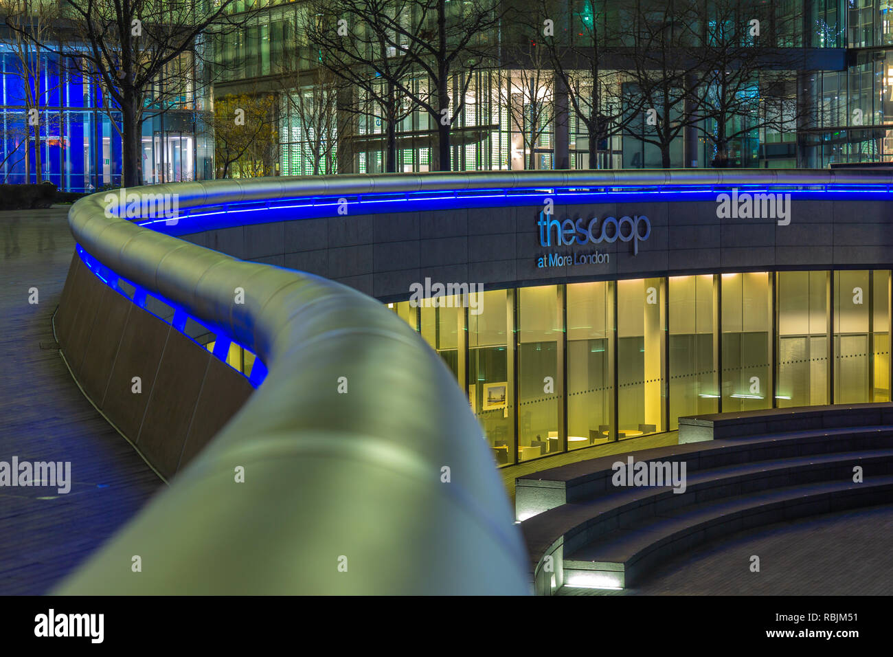 The Scoop at More London Stock Photo Alamy