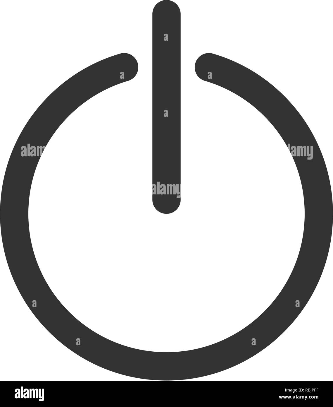 Power on off Stock Vector Images - Alamy