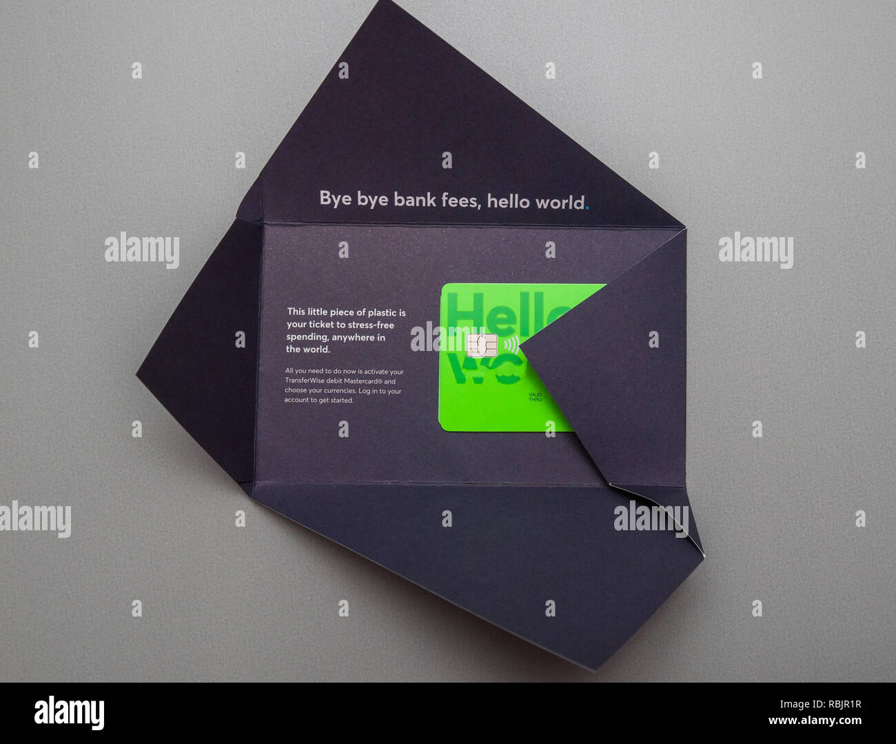 Transferwise card hi-res stock photography and images - Alamy