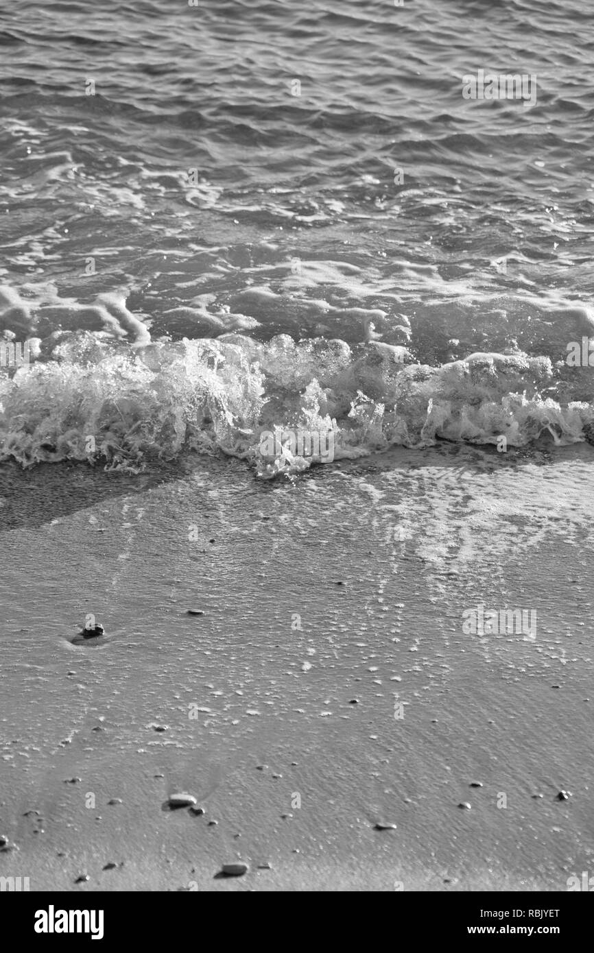 Wave underwater in ocean Black and White Stock Photos & Images - Alamy