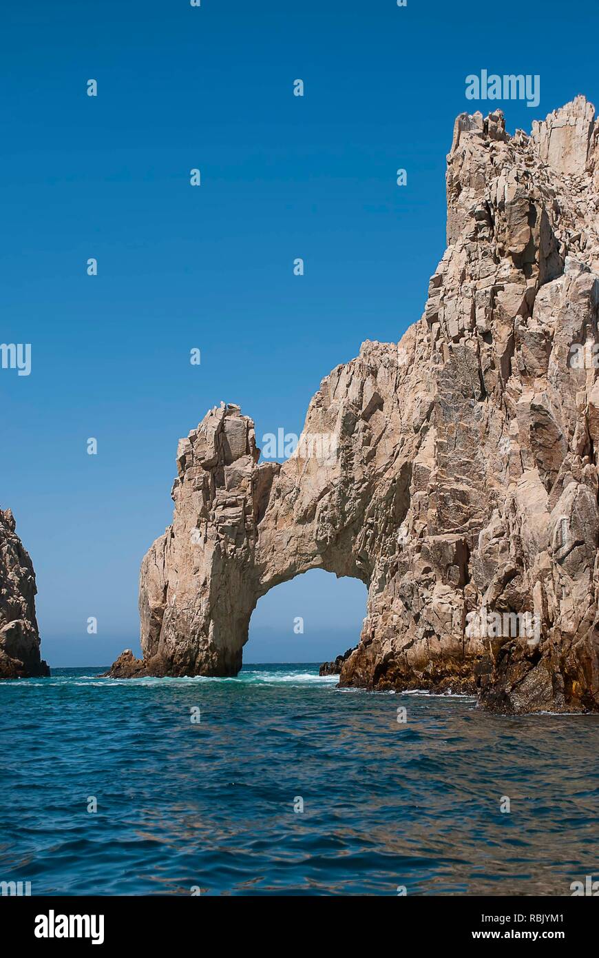 The Arch of Cabo San Lucas at the tip of the Baja California peninsula 