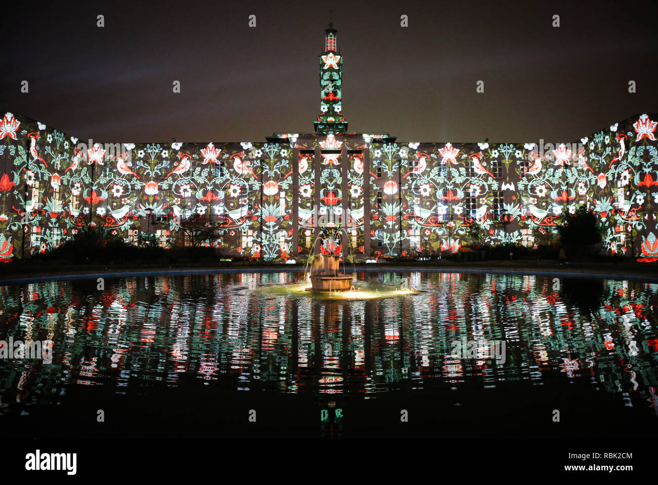 EDITORIAL USE ONLY Waltham Forest Town Hall Installation - Into the ...