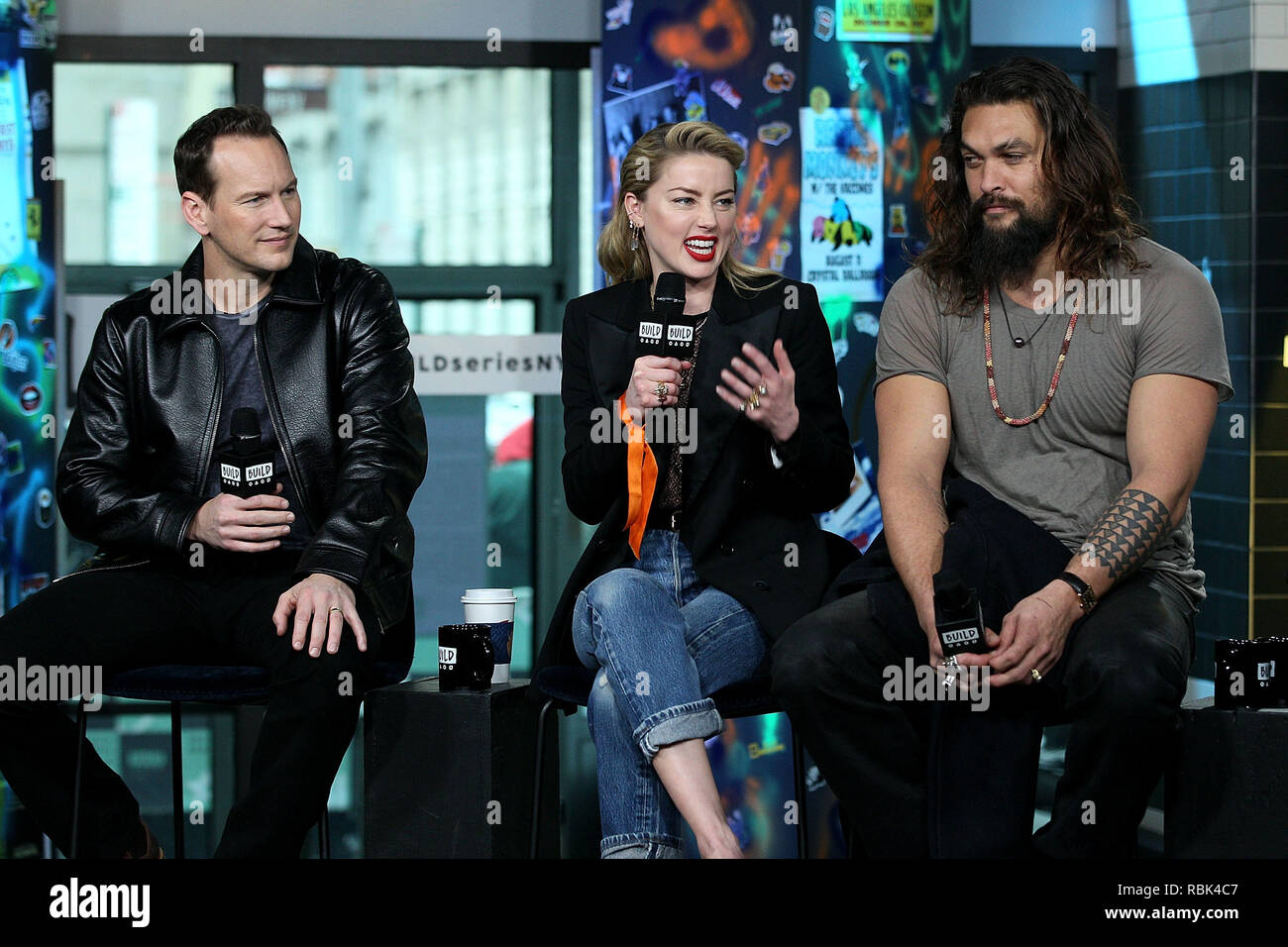 New York, NY - December 03: BUILD Series Presents Patrick Wilson, Amber