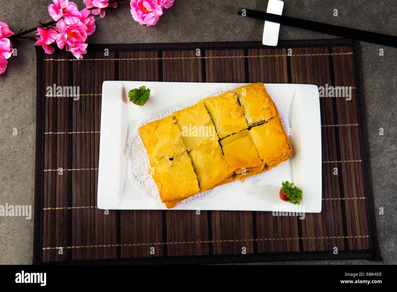 chinese lotus seed paste Stock Photo Alamy