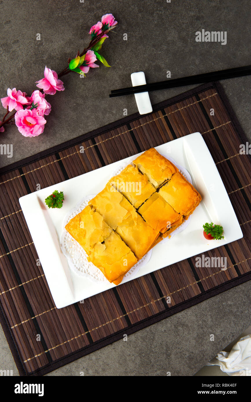 chinese lotus seed paste Stock Photo Alamy