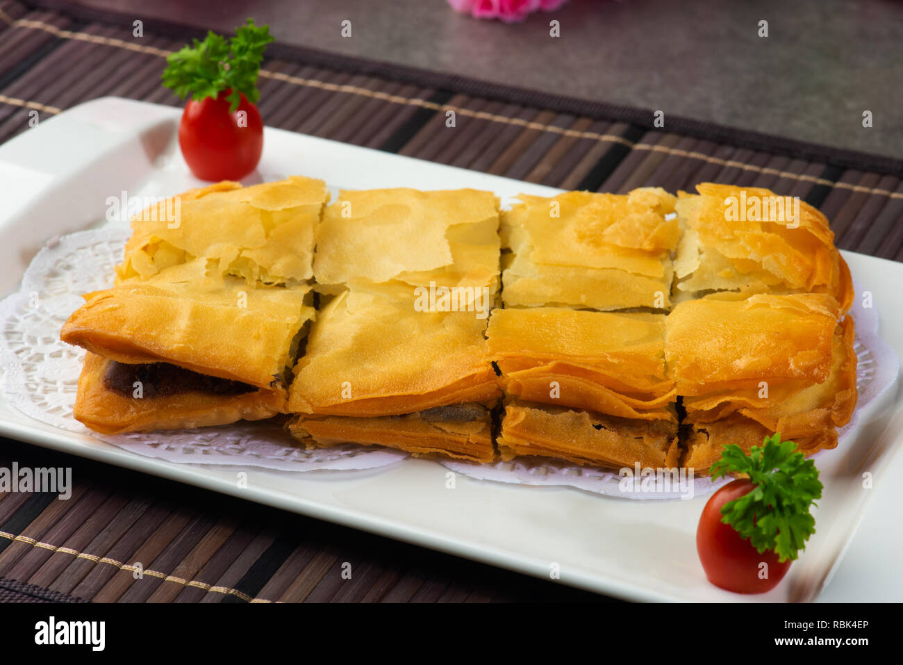 chinese lotus seed paste Stock Photo Alamy