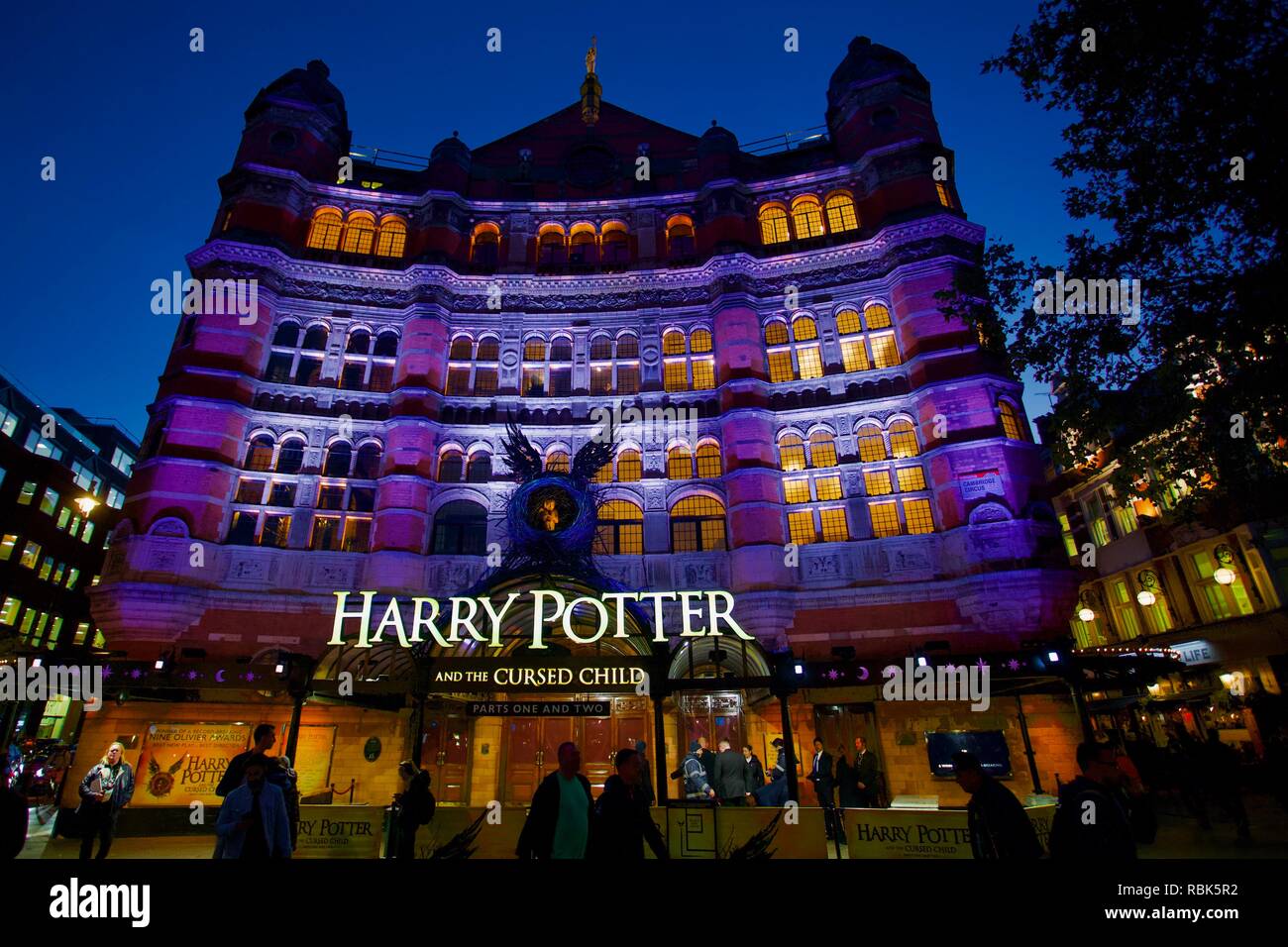 Harry Potter, Palace Theatre, London, England Stock Photo - Alamy