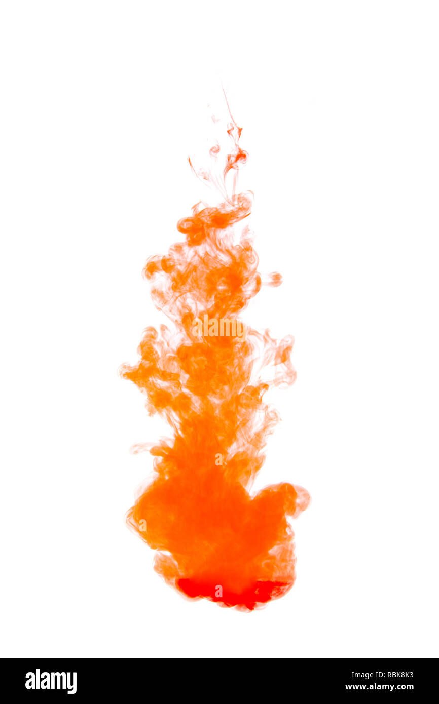 Ink floating in water Stock Photo Alamy