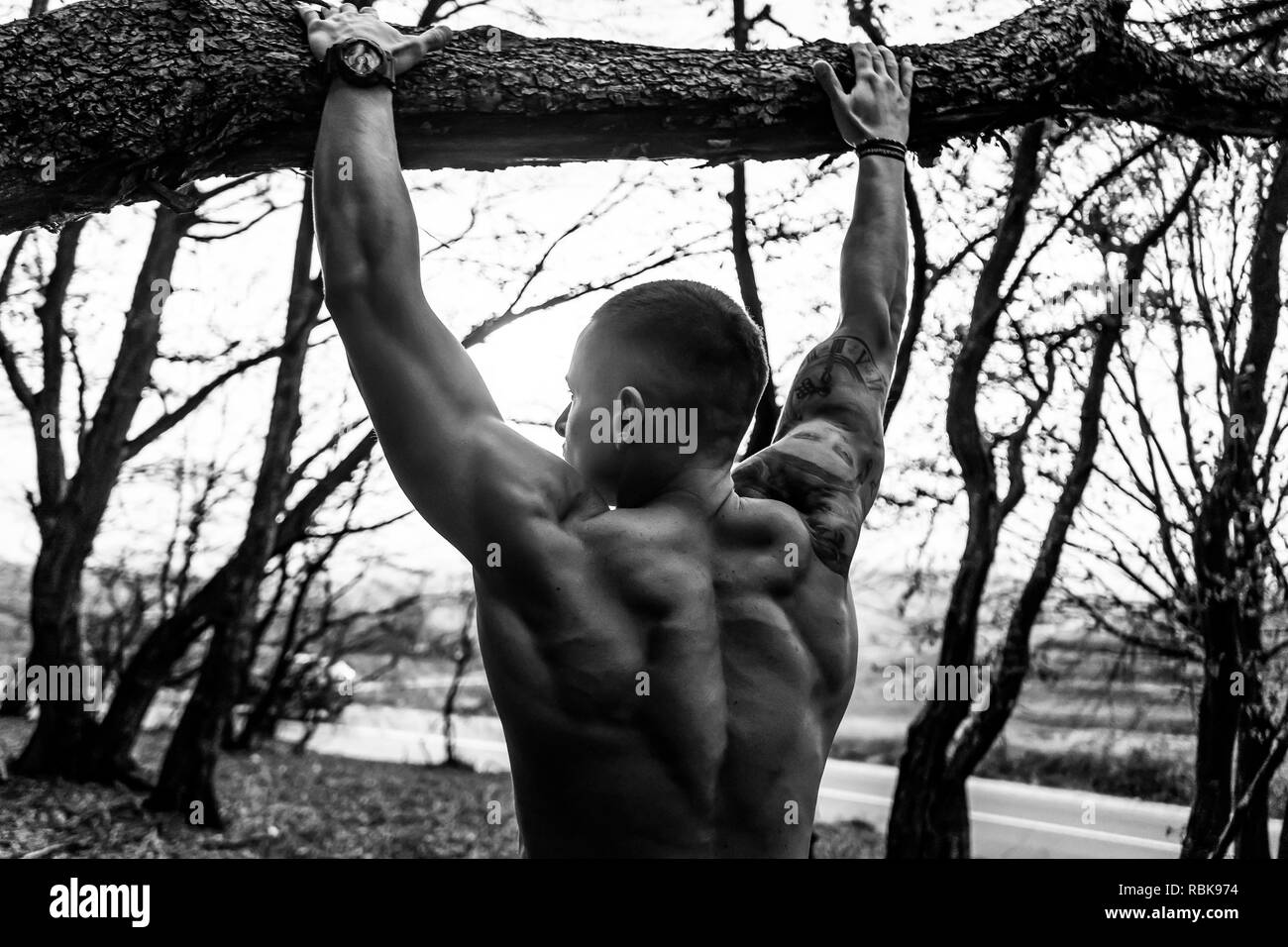 Athlete Black and White Stock Photos & Images - Alamy