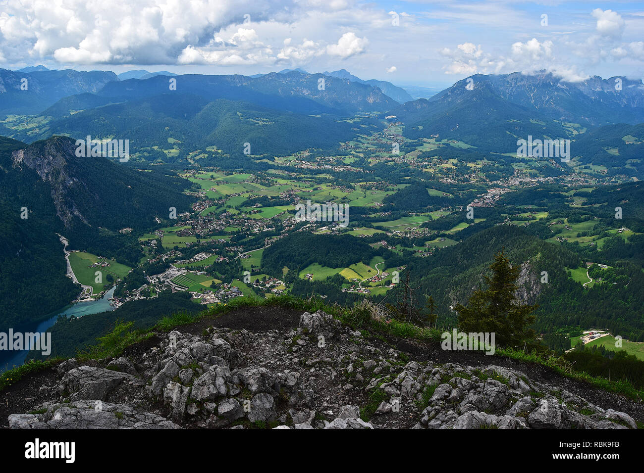 Jenner summit, Berchtesgaden, Bavaria, Germany, 020617 Stock Photo - Alamy