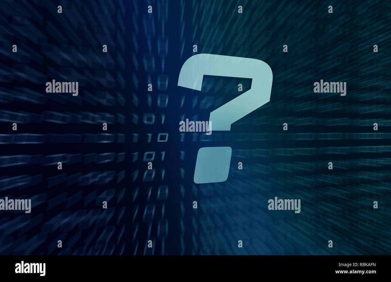 Digital question mark hi-res stock photography and images - Alamy