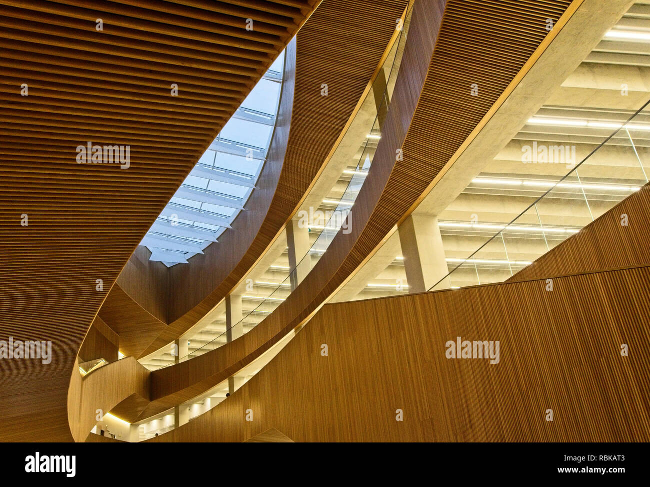 New Central Library Calgary Alberta Canada Stock Photo Alamy