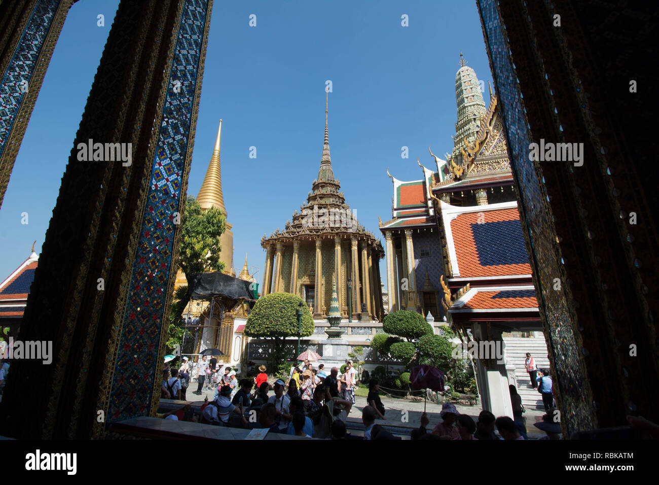 Grand Palace Bangkok Stock Photo - Alamy