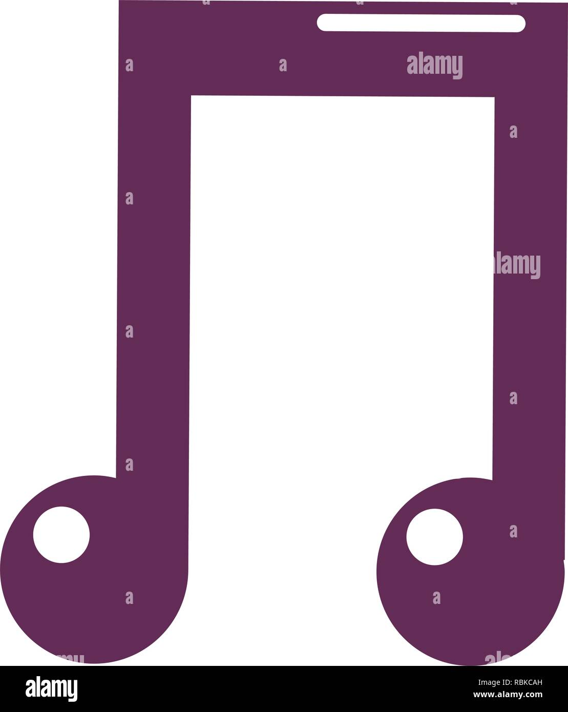 music icon cartoon Stock Vector Image & Art - Alamy
