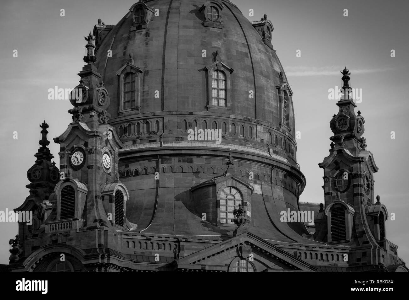 Dresden frauenkirche Black and White Stock Photos & Images - Alamy