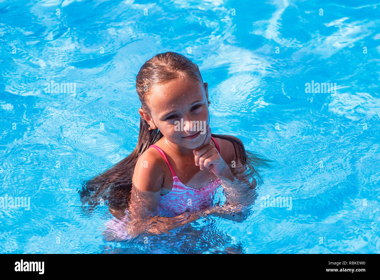 Alamy Little Girl Splash