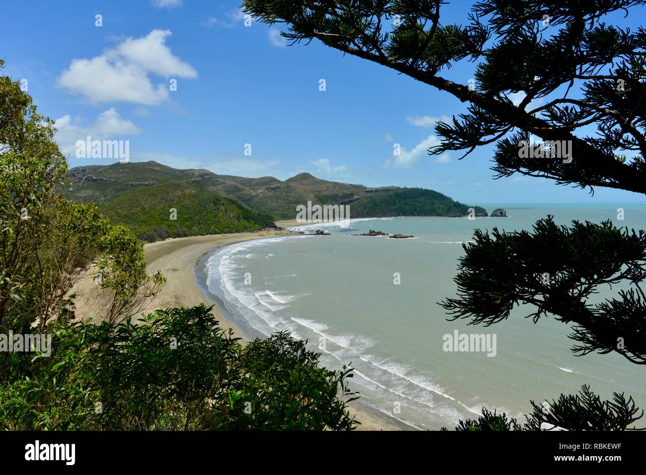 Hiking through Cape Hillsborough National Park, Queensland, Australia