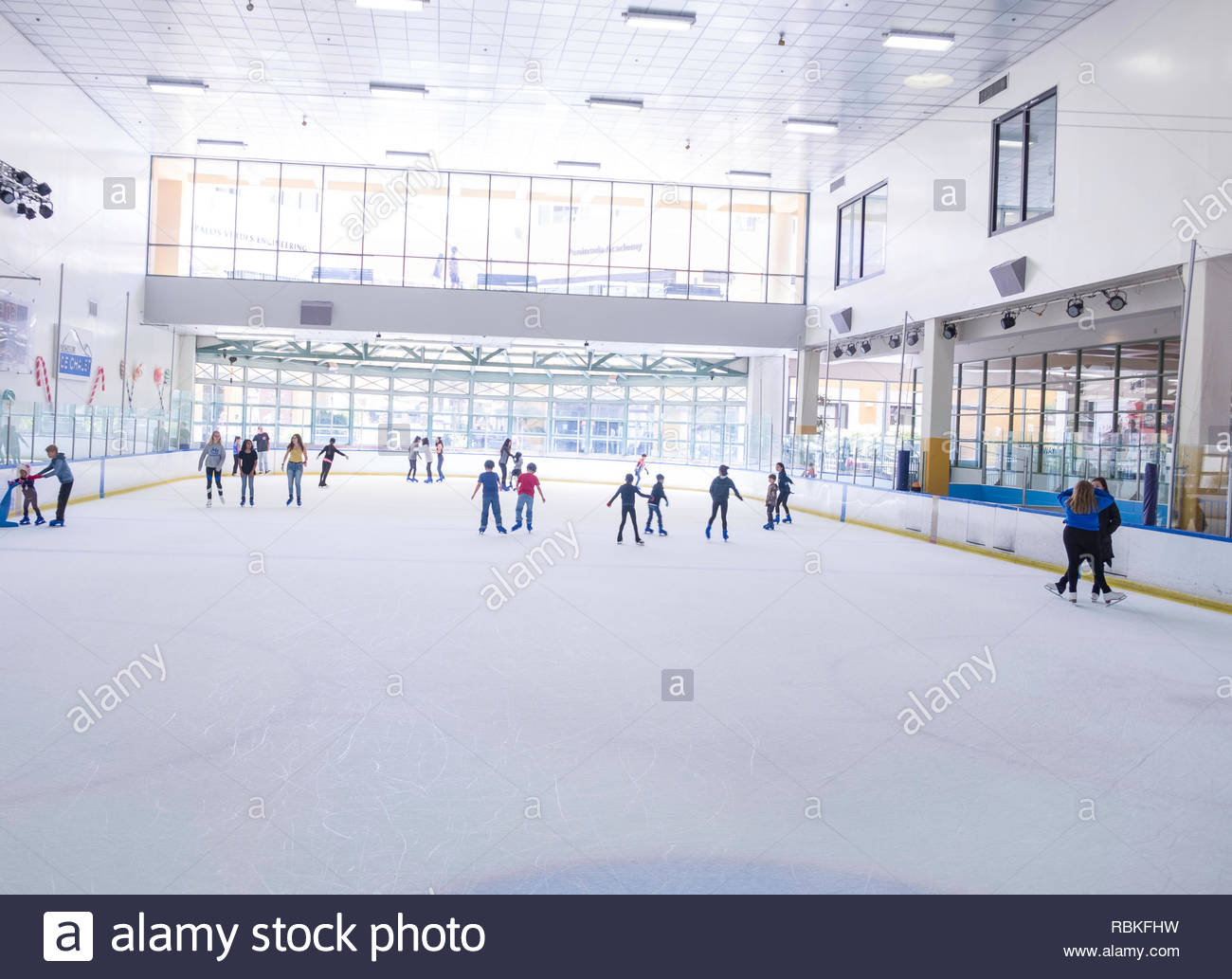 Ice Skating Rink Indoor High Resolution Stock Photography and Images Alamy