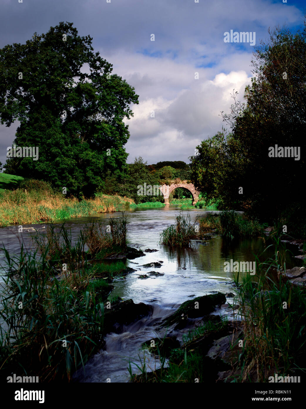Beragh Leep Bridge, County Tyrone, Northern Ireland Stock Photo