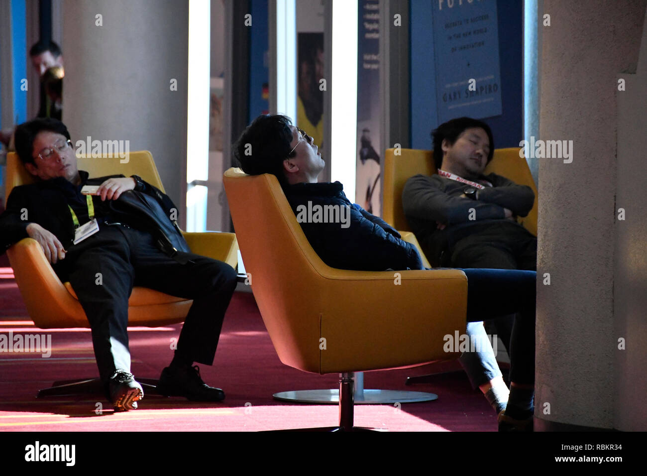 Many Ces Attendees Get In Short Naps When They Can During