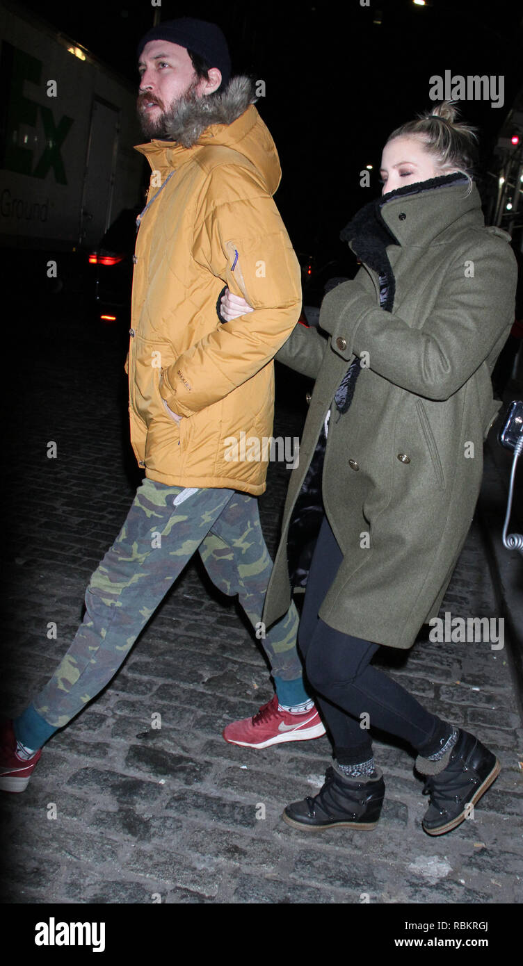 New York, NY, USA. 10th Jan, 2019. Danny Fujikawa and Kate Hudson