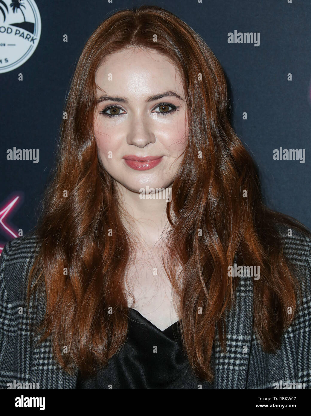 Los Angeles, California, USA. 10th January, 2019. Actress Karen Gillan