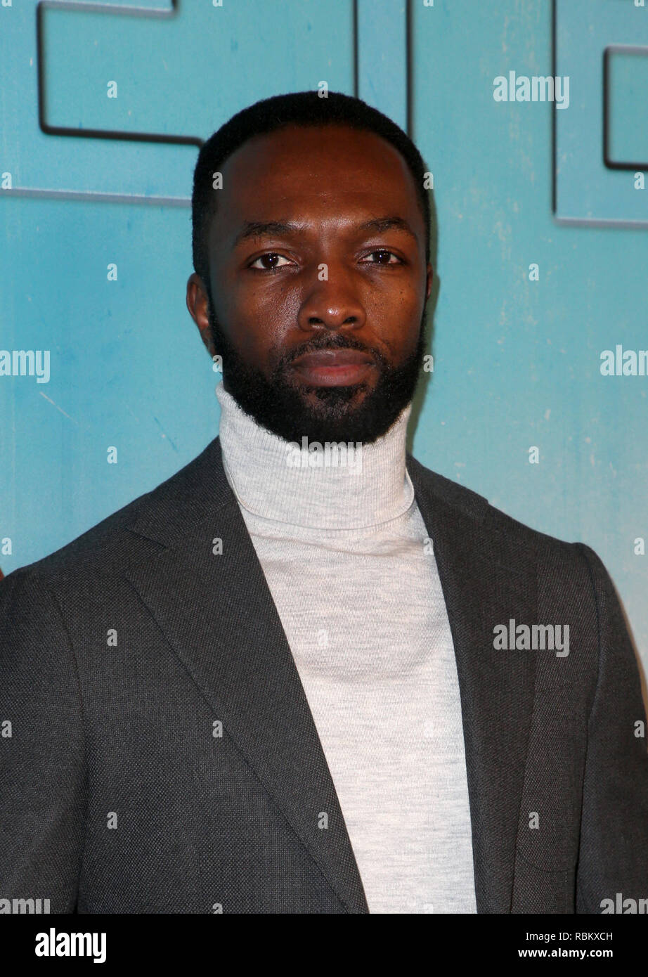 Los Angeles, Ca, USA. 10th Jan, 2019. Jamie Hector, at the Los Angeles Premiere of HBO's True