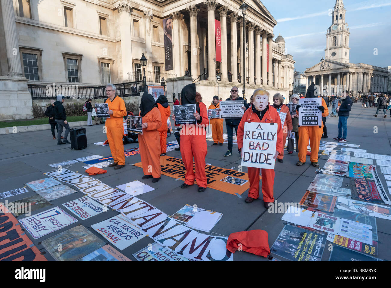 Its Illegal To Torture Prisoners And >> London Uk 11th January 2019 Members Of The Guantanamo Justice Its Illegal To Torture Prisoners And >> London Uk 11th January 2019 Members Of The Guantanamo Justice