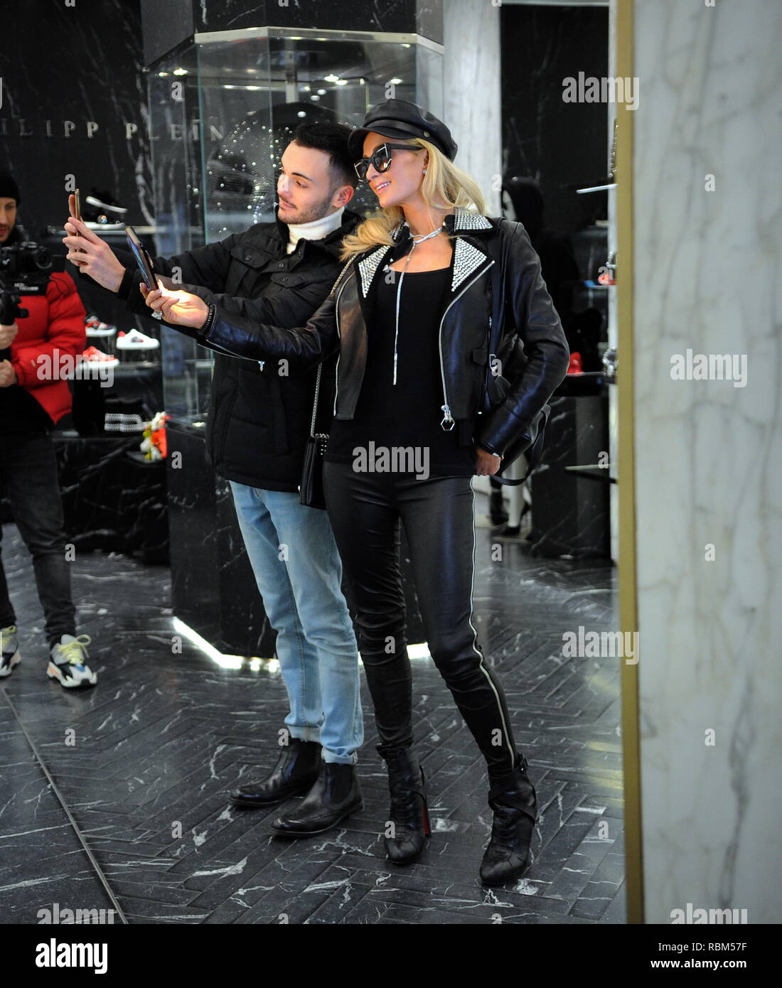 paris hilton philipp plein