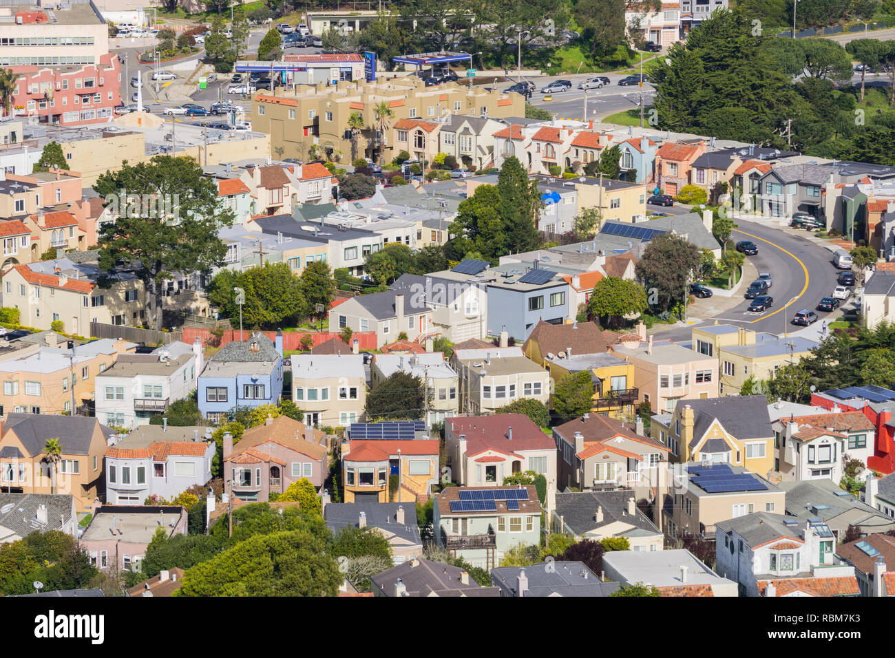 San Francisco Suburbs High Resolution Stock Photography And Images Alamy