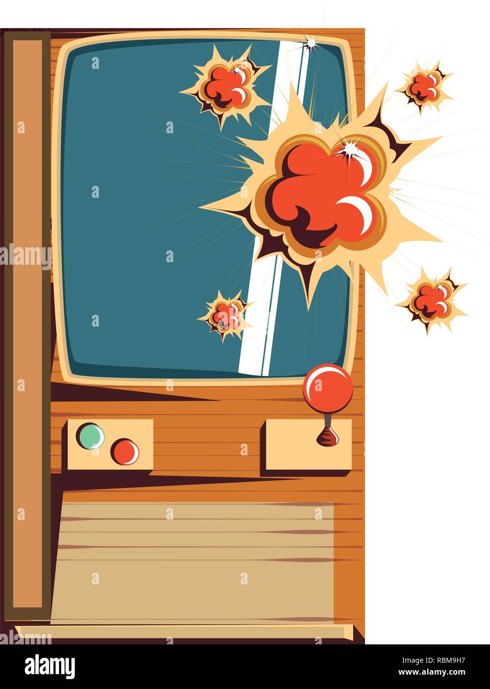 retro video game portable device vector illustration design Stock ...