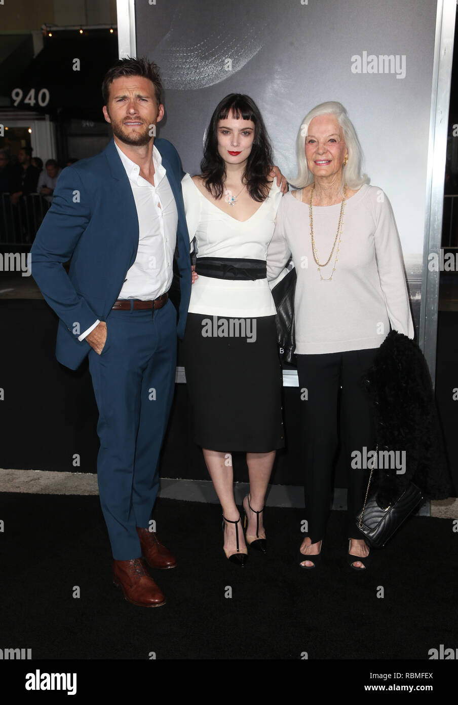 Warner Bros. Pictures World Premiere Of 'The Mule'  Featuring: Scott Eastwood, Maggie Johnson, Graylen Spencer Eastwood Where: Westwood, California, United States When: 10 Dec 2018 Credit: FayesVision/WENN.com Stock Photo