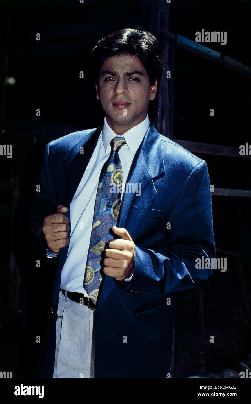 Portrait of Shah Rukh Khan, India, Asia Stock Photo