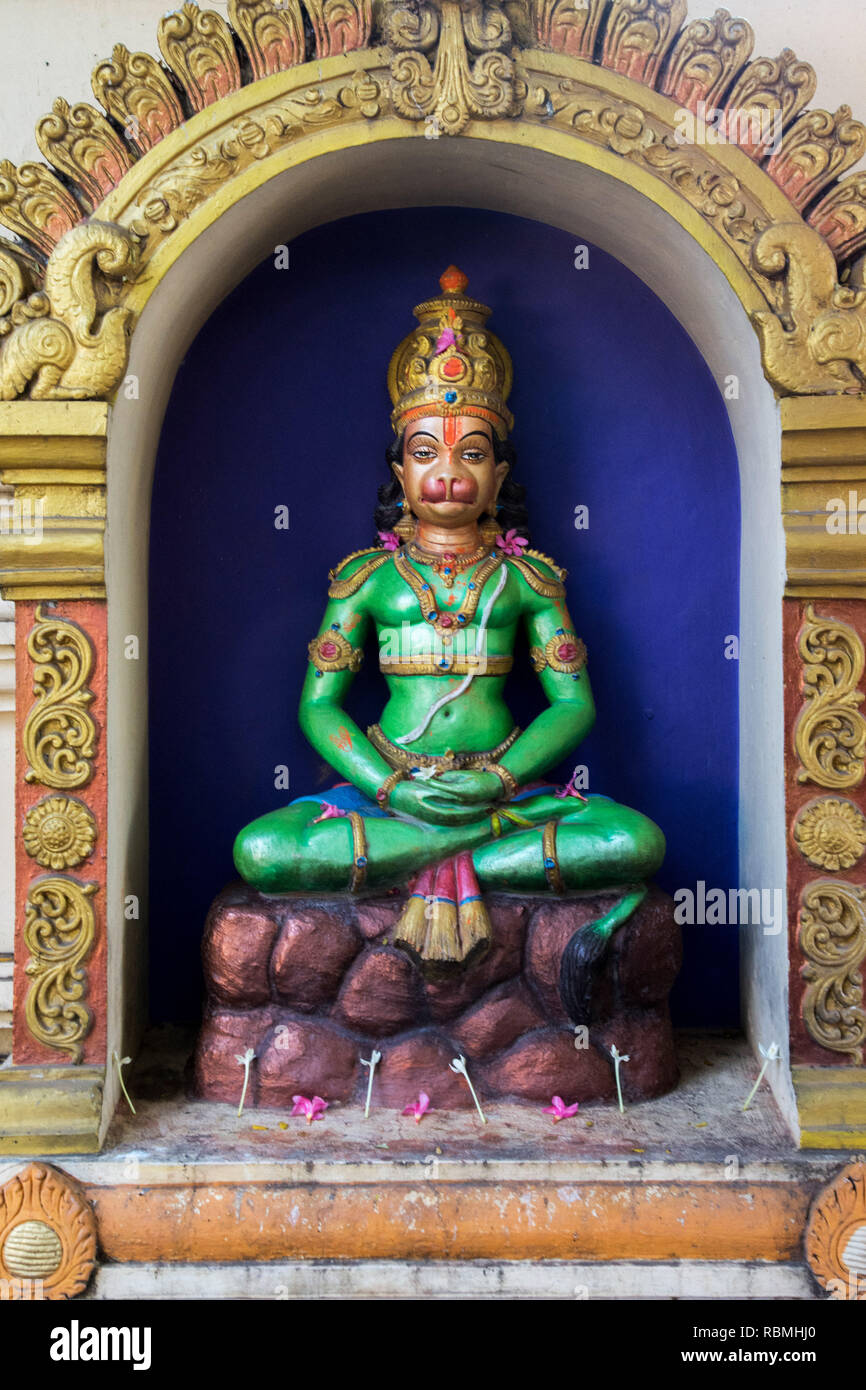 Lord Hanuman idol, Rajahmundry, Andhra Pradesh, India, Asia Stock Photo