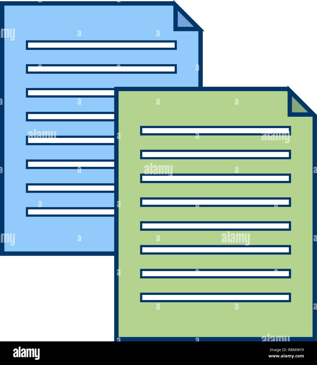 Vector Files Icon Stock Vector