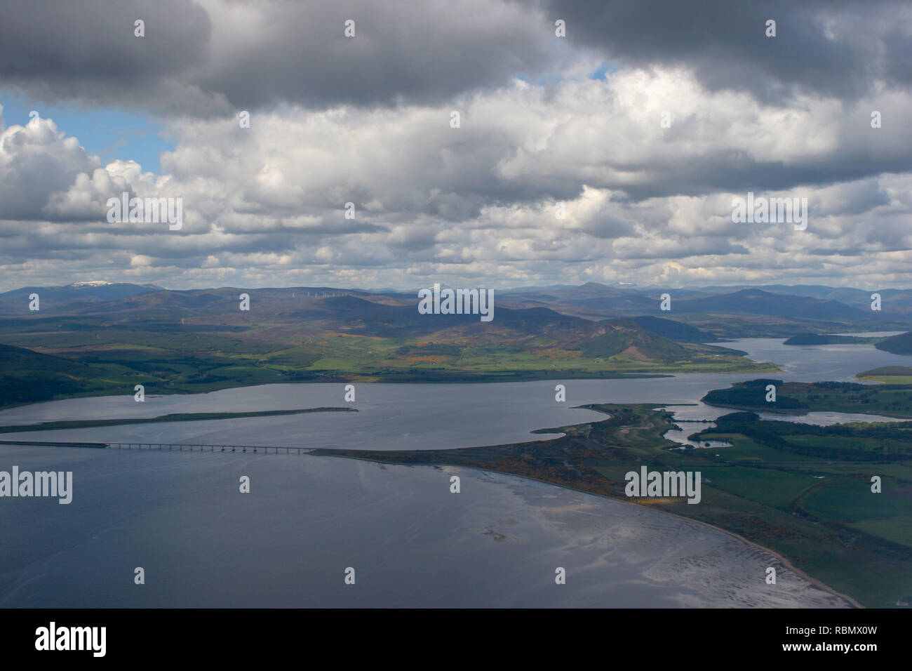 Dornoch Bridge and Firth Stock Photo Alamy