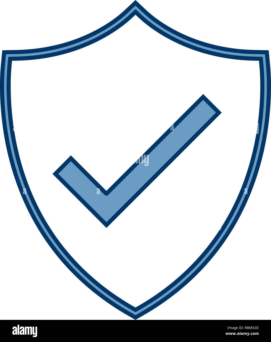 Vector Shield Icon Stock Vector
