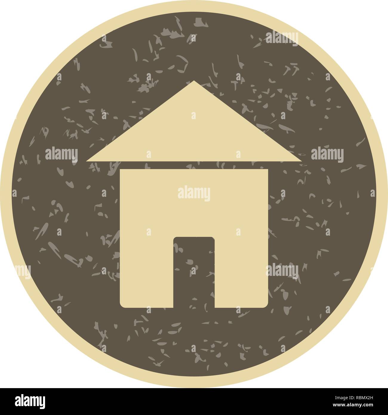 Vector Home Icon Stock Vector